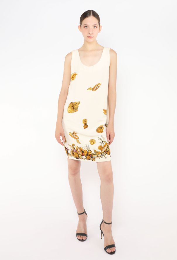 Gianni Versace Rare S/S 1992 Silk Shell Dress - 4