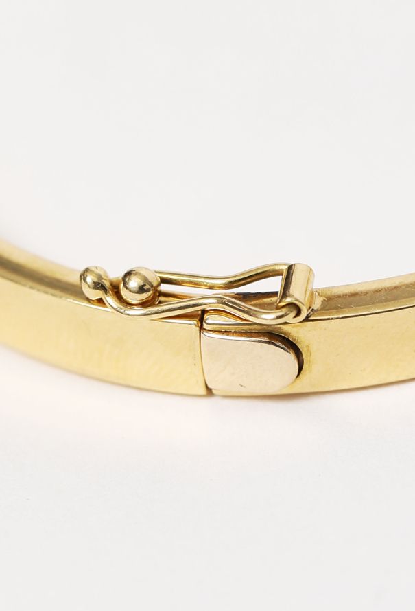 Modern Fine Jewelry 18k Yellow Gold Bangle Bracelet - 6 Modern Fine Jewelry 18k Yellow Gold Bangle Bracelet - 6