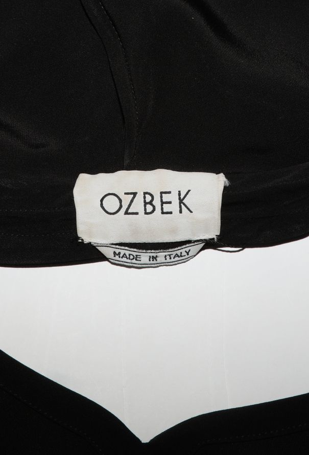 Rifat Ozbek '90s Palmette Hooded Dress - 9