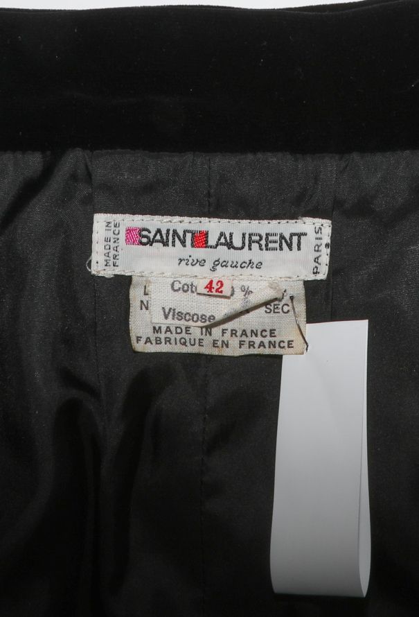 Saint Laurent Velvet A-Line Skirt, F/W 1975 - 6
