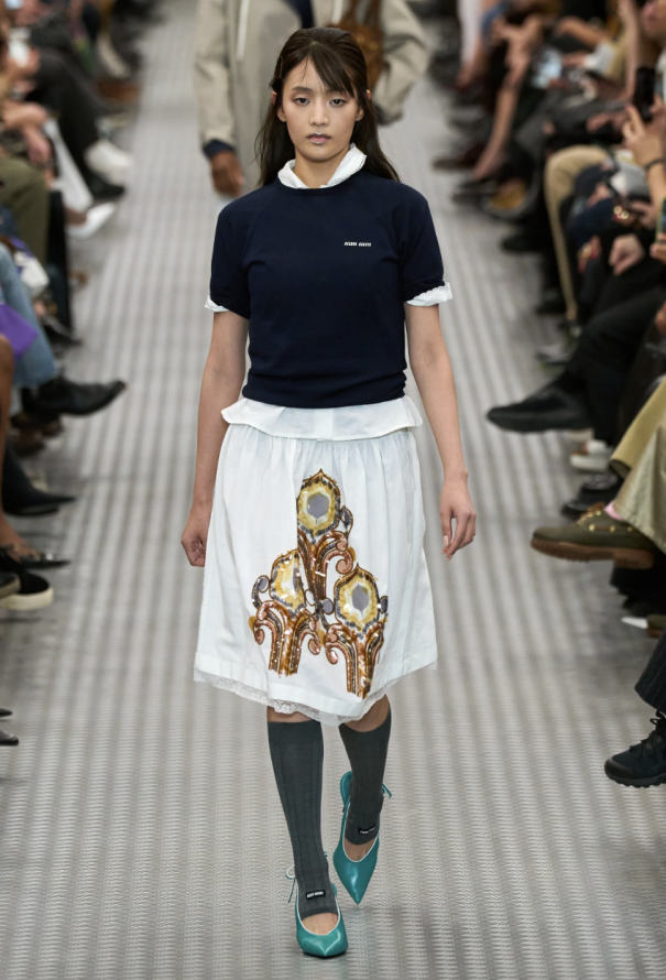 Miu Miu S/S 2025 Burgundy Knit Top - 2