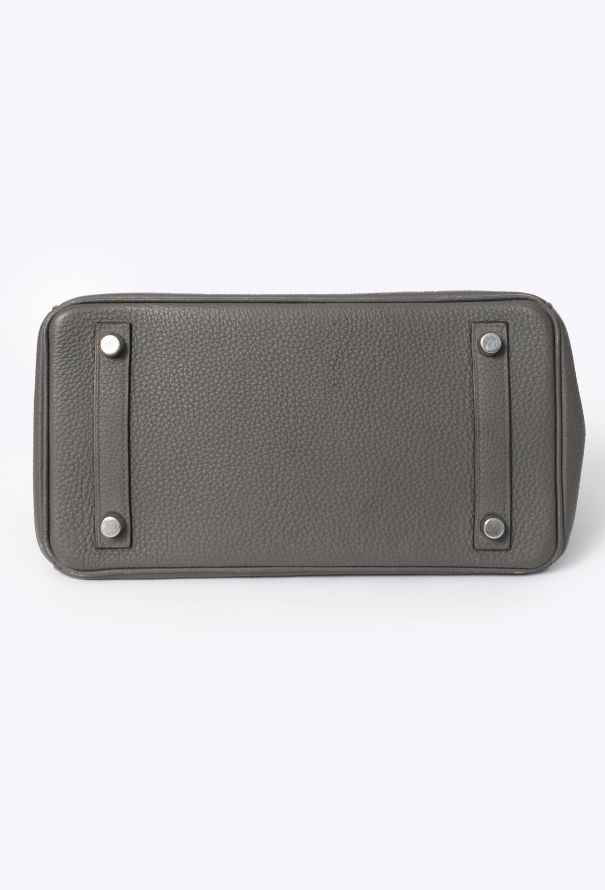 Hermès Gris Meyer Togo Birkin 25 - 7