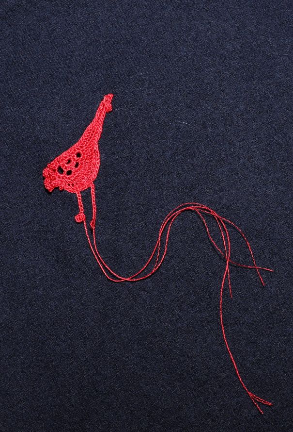 Céline 2015 Embroidered Wool Pullover - 5