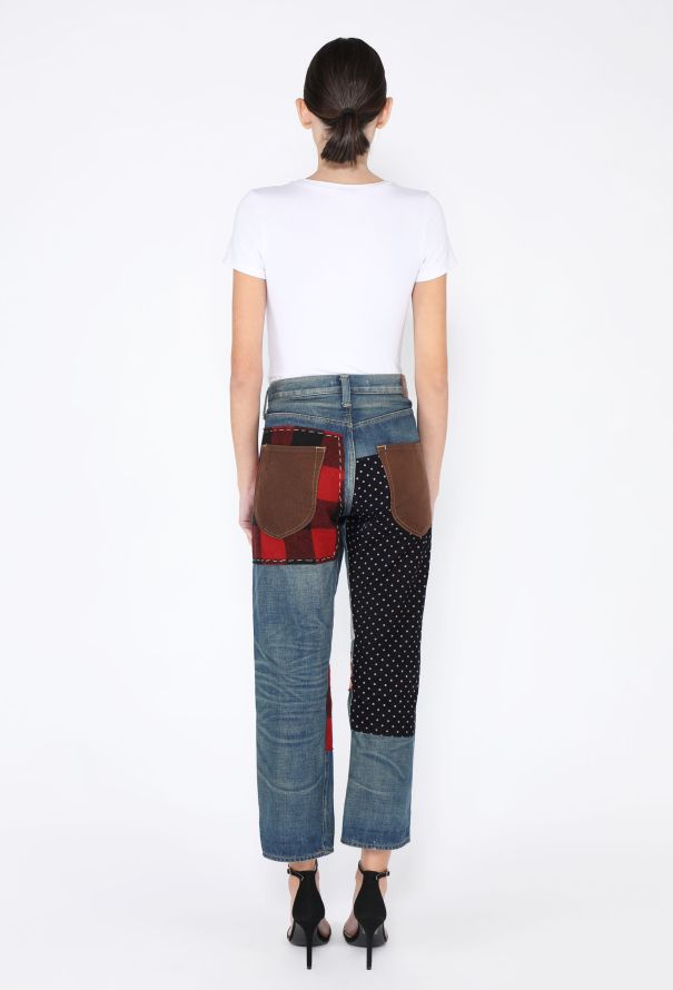 Junya Watanabe F/W 2013 Patchwork Denim Jeans - 4