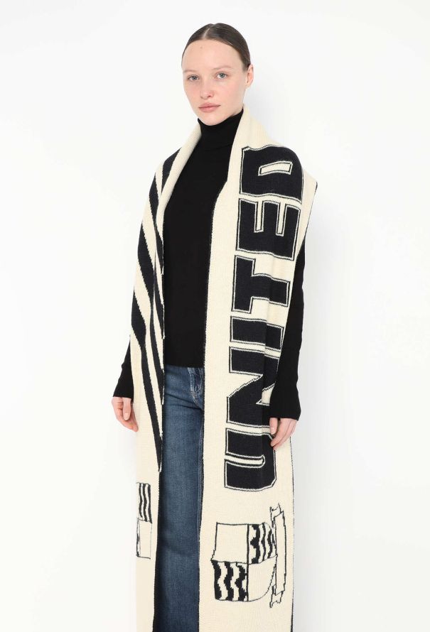 Céline S/S 2018 United Knit Scarf - 3