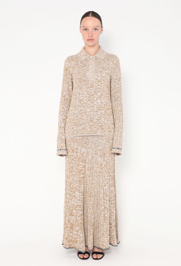 Joseph S/S 2020 Ribbed Skirt Ensemble - 1