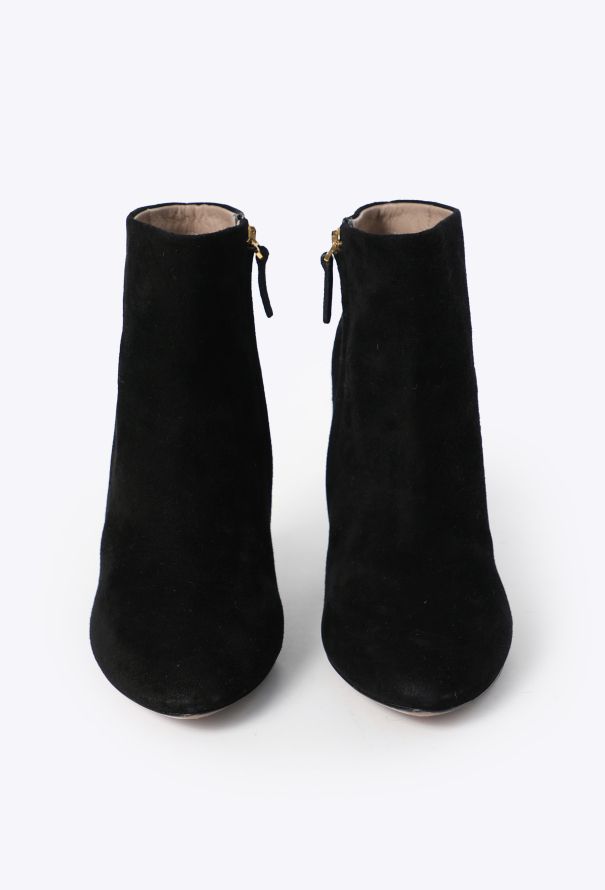 Chloé Beckie Suede Ankle Boots - 3