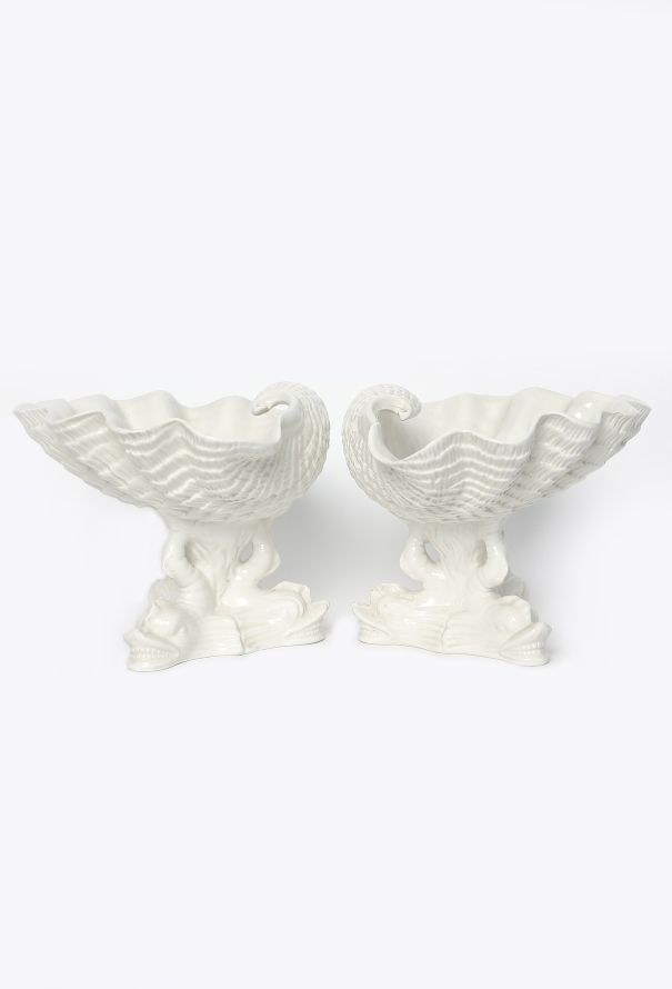 Vintage Objects & Decor 1970s Italian Ceramic Pedestal Set - 1