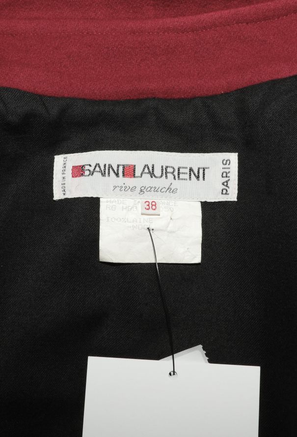 Saint Laurent Rare F/W 1988 Felted Cape - 7 Saint Laurent Rare F/W 1988 Felted Cape - 7