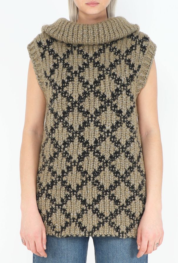 Chanel CAMPAIGN F/W 2015 Mohair Turtleneck Vest - 7