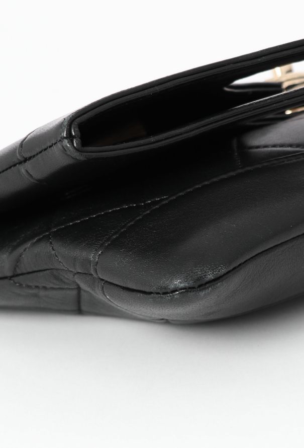 Chanel Black Classic Quilted 31 Clutch - 10