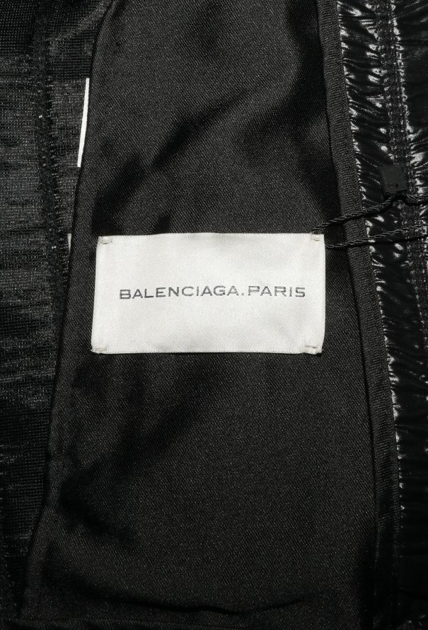 Balenciaga Patent Ribbed Bomber Jacket - 6 Balenciaga Patent Ribbed Bomber Jacket - 6