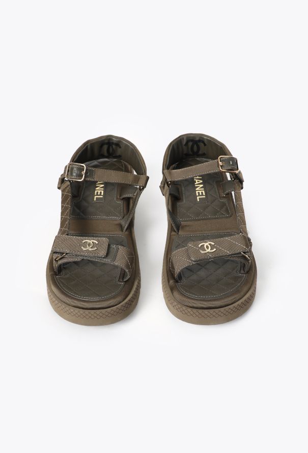 Chanel 2023 Spartiate Quilted Sandals - 2 Chanel 2023 Spartiate Quilted Sandals - 2