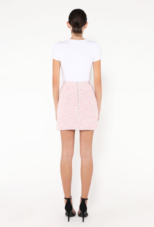 Balenciaga Pre-Fall 2024 Tweed Miniskirt - 5