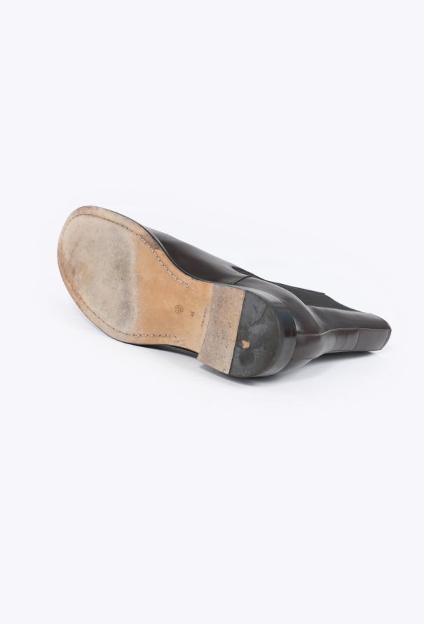 The Row 2024 Brown Leather Chelsea Boots - 5