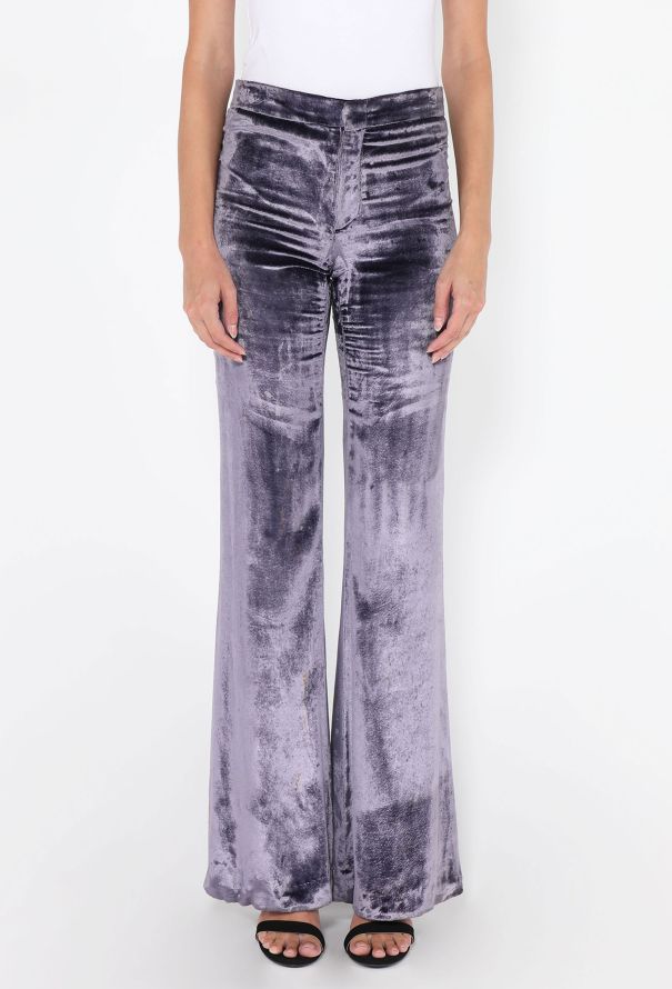Gucci Velvet Flare Trousers, F/W 1999 - 4