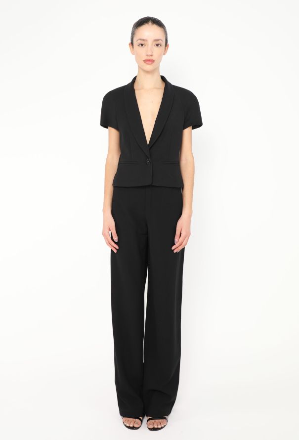 Chanel F/W 2008 Tailored Shawl Blazer - 4 Chanel F/W 2008 Tailored Shawl Blazer - 4