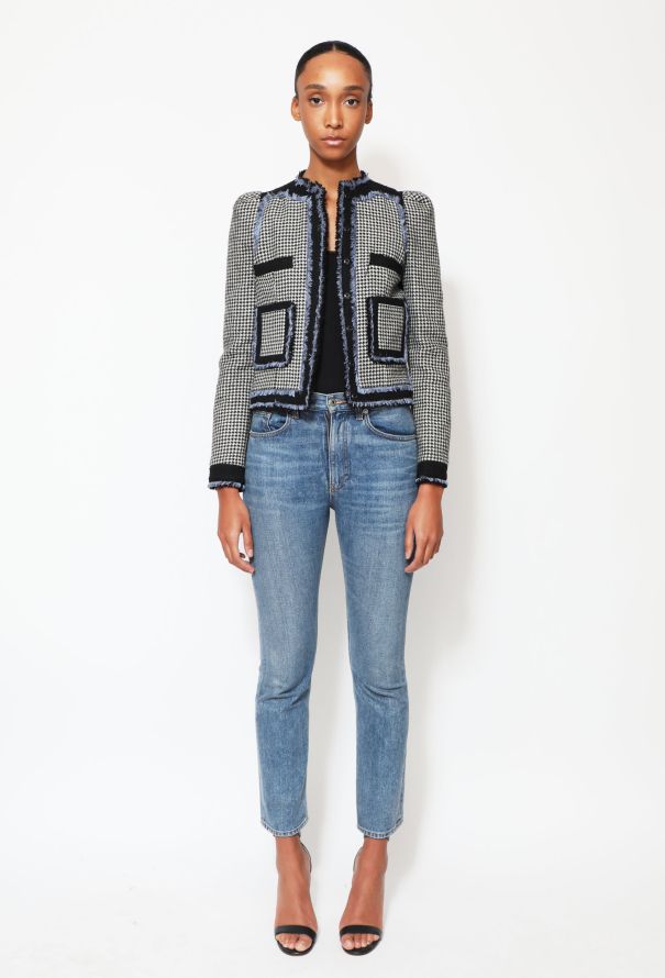 Balenciaga Pre-Fall 2008 Houndstooth Jacket - 1