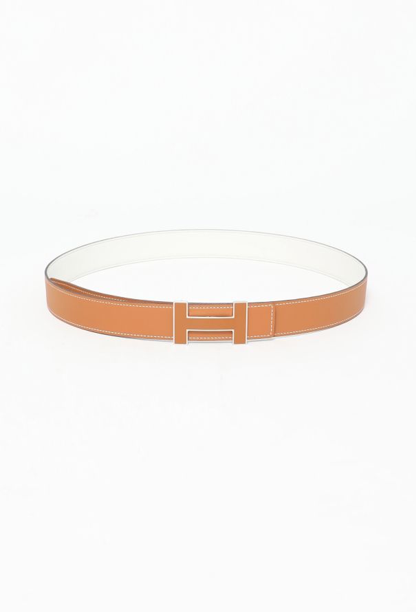 Hermès 2013 Reversible Quizz Buckle Belt - 1