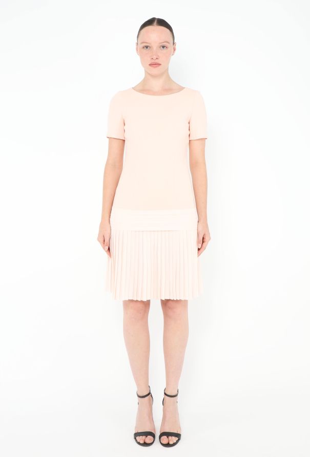 Dior 2016 Pleated Hem Crêpe Dress - 2