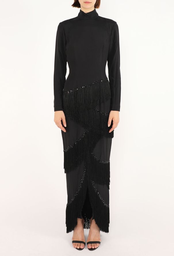 Bob Mackie Fringe Gown, F/W 1989 - 3
