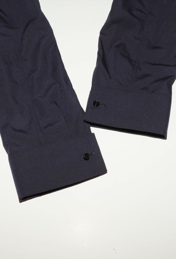 Alaïa Laser-Cut Ruffled Poplin Dress - 9 Alaïa Laser-Cut Ruffled Poplin Dress - 9