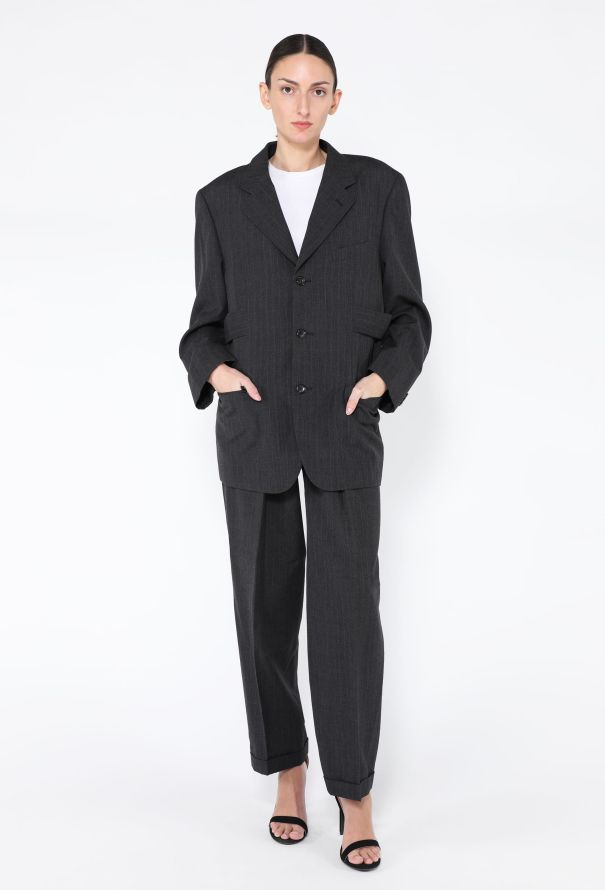 Comme des Garçons 1994 Wool Pinstripe Suit - 1