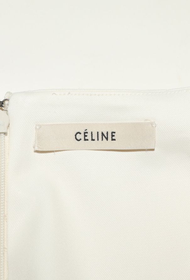 Céline S/S 2014 Asymmetrical Twill Skirt - 7