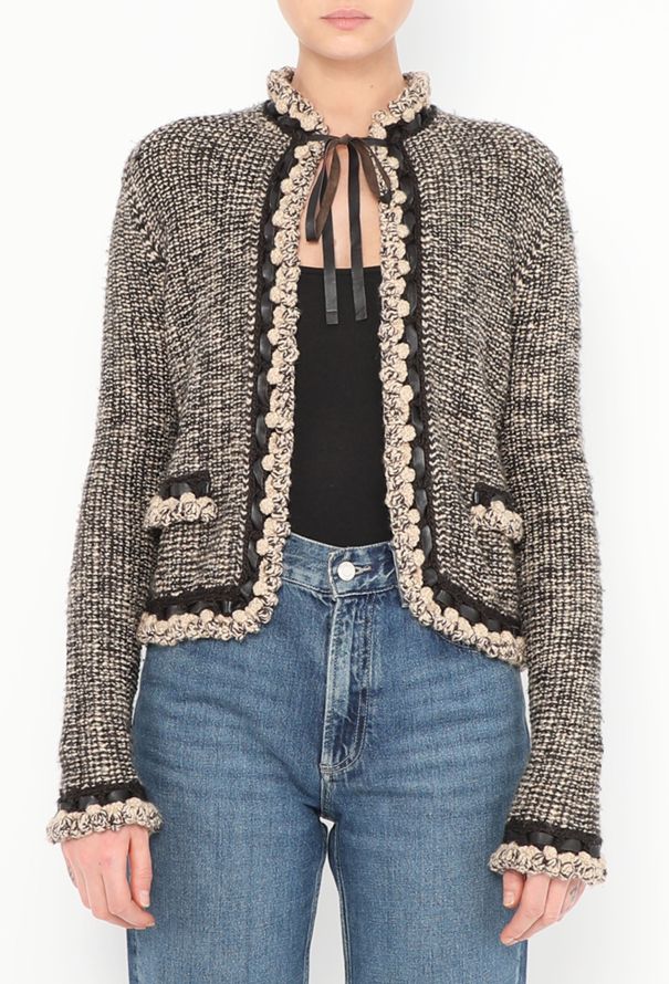 Chanel 2004 Paris-Tokyo Braided Cardigan - 1