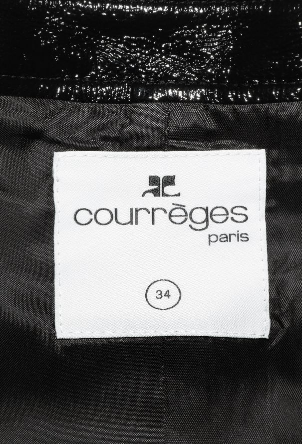Courrèges 2024 Mod Vinyl Skirt - 5