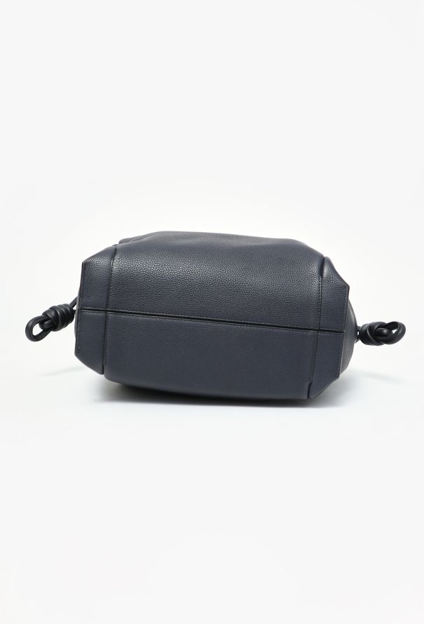 Loewe F/W 2021 Medium Flamenco Tote Bag- Deep Navy - 6