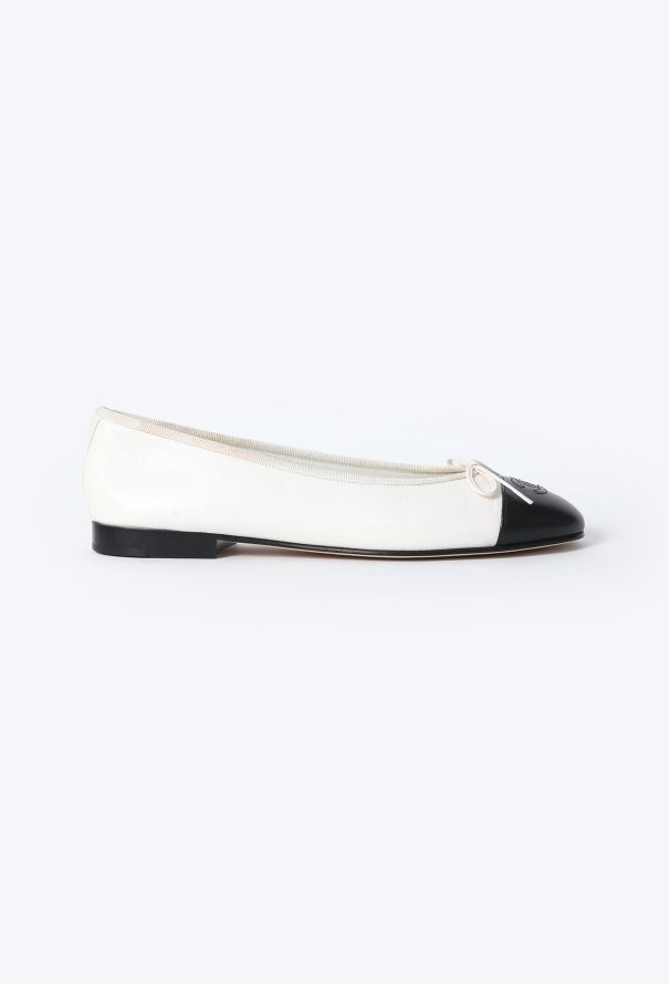 Chanel Classic Cap-Toe Ballerinas - 1