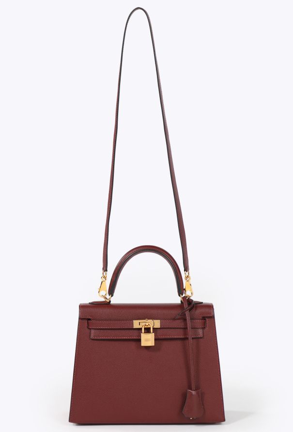 Hermès Rouge H Epsom Kelly Sellier 25 - 2