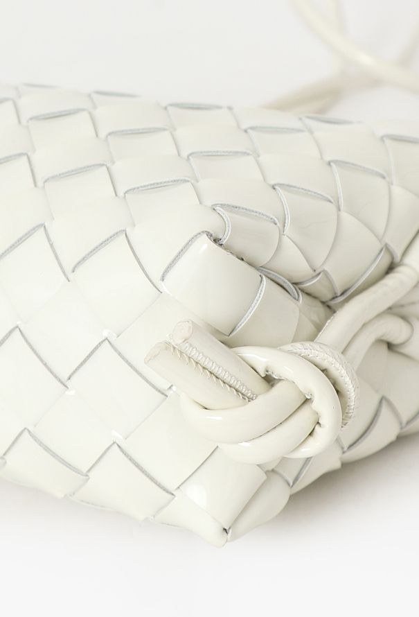 Bottega Veneta Mini Loop Camera Bag White - 9