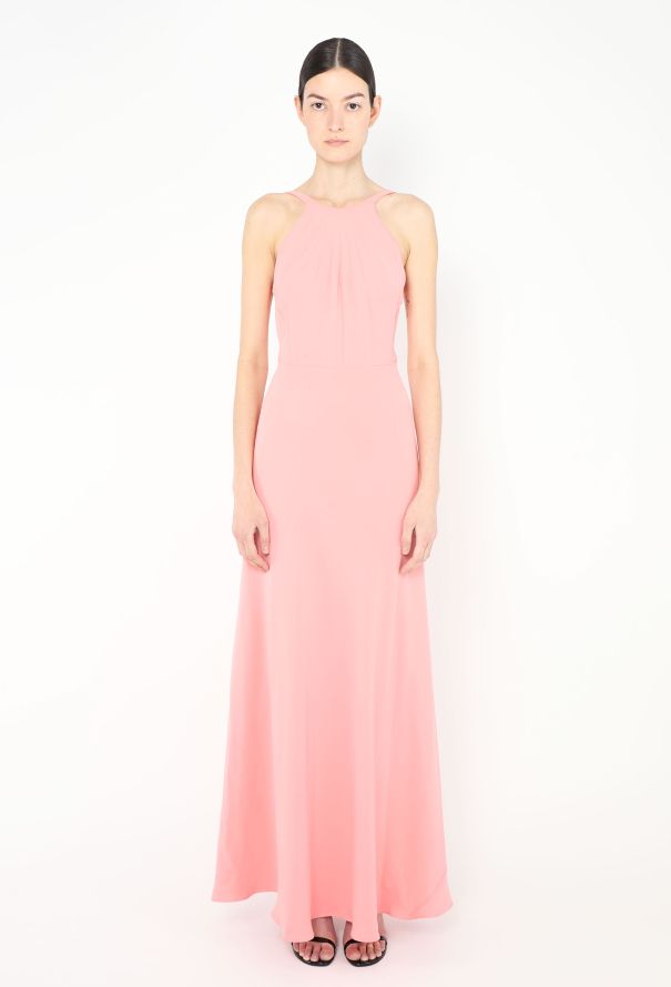 Dior 2016 Pleated Halter Bias Gown - 2 Dior 2016 Pleated Halter Bias Gown - 2