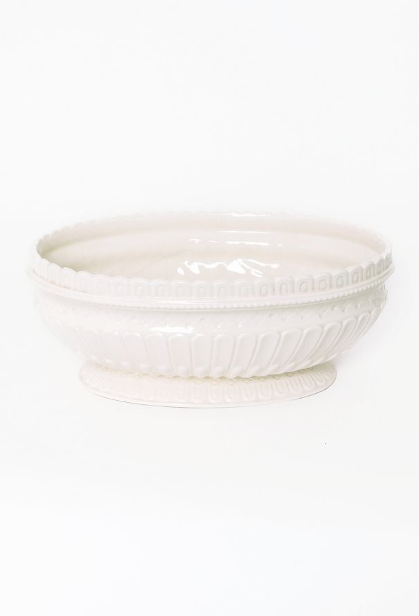 Dior '60s Scalloped Porcelain Serving Bowl - 2