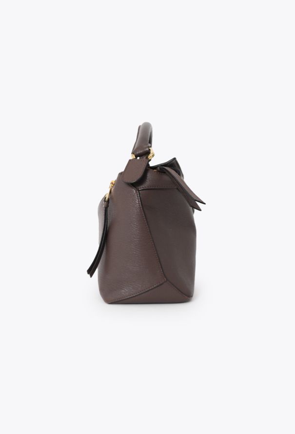 Loewe Brown Medium Puzzle Bag - 5