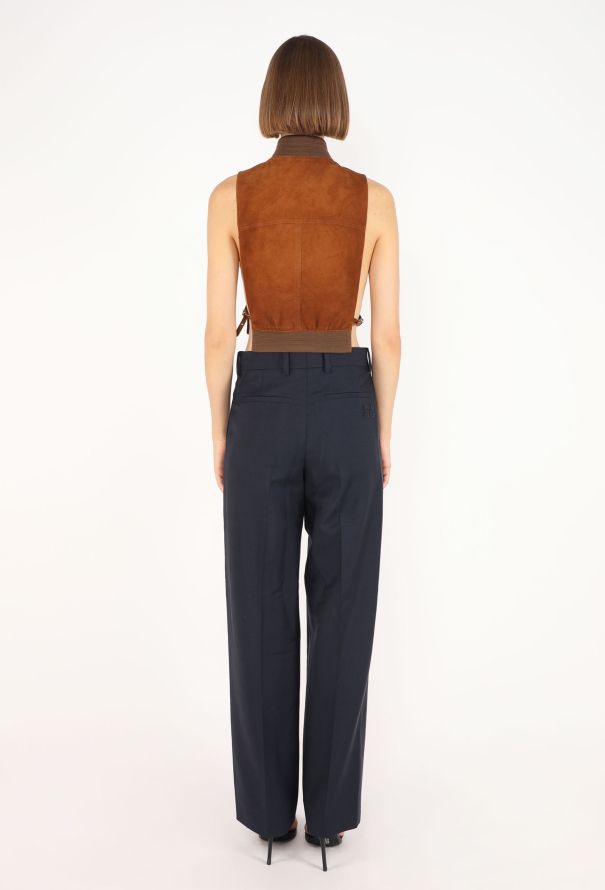 Miu Miu Suede Bomber Vest, S/S 2026 - 6