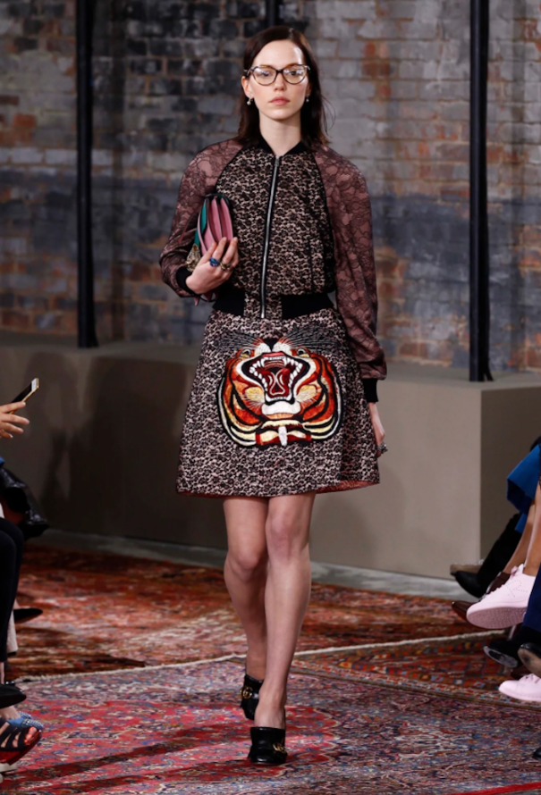 Gucci Resort 2015 Lace Bomber Jacket - 2