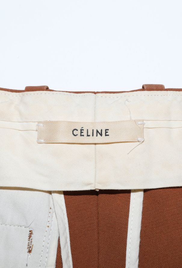 Céline Classic Flared Cotton Trousers - 5 Céline Classic Flared Cotton Trousers - 5