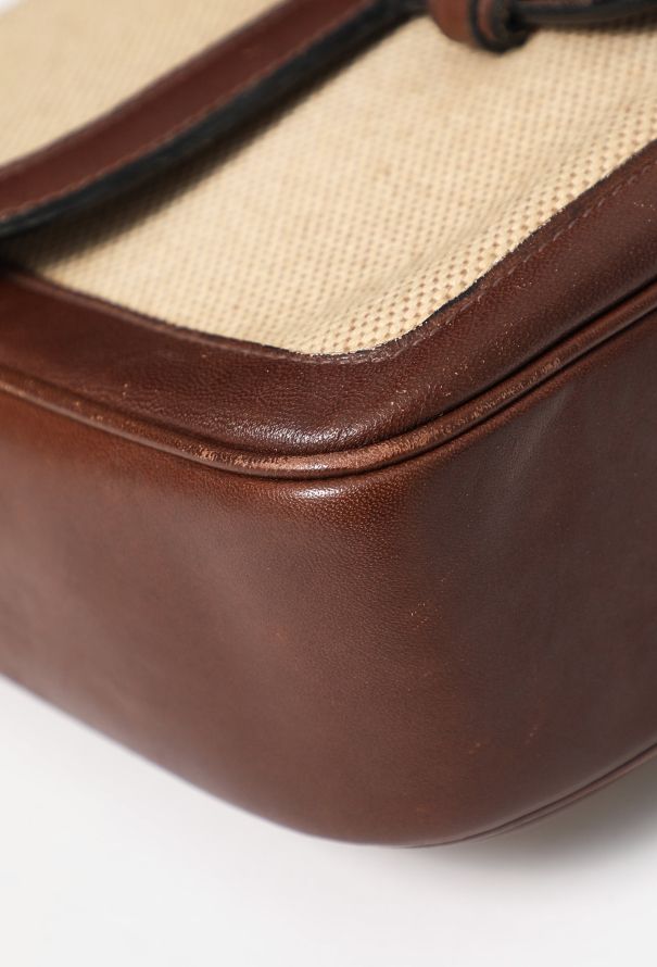 Céline '70s Canvas & Leather Crécy Bag - 9