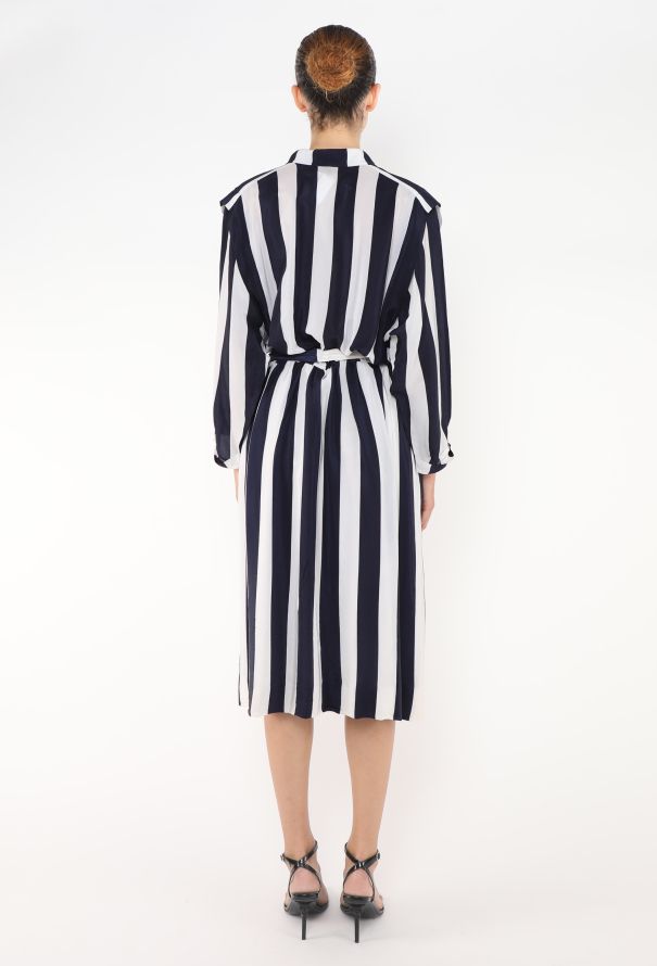 Louis Féraud Belted Silk Dress - 7