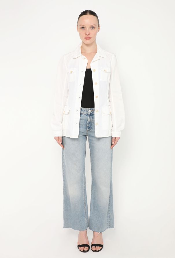 Prada Linea Rossa Denim Utility Overshirt - 3 Prada Linea Rossa Denim Utility Overshirt - 3