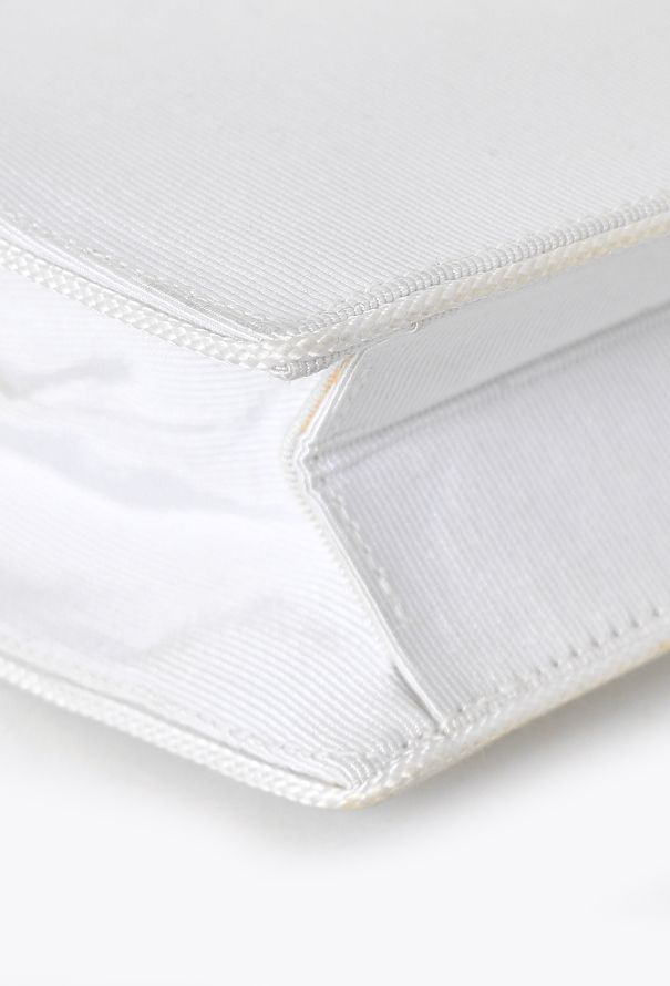 Saint Laurent '80 White Canvas Bag - 8