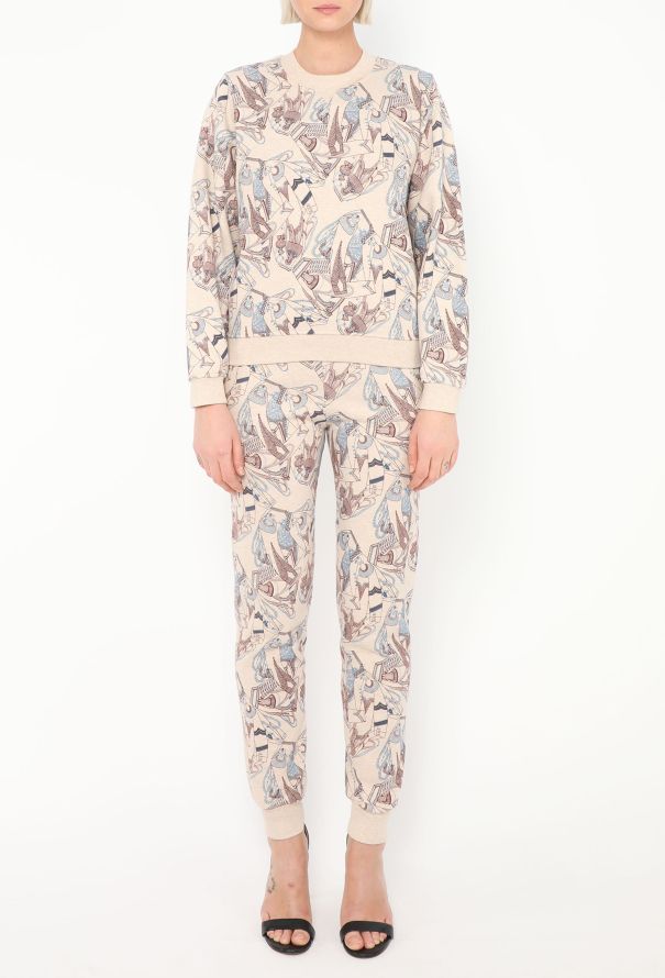 Hermès 2021 'Zouaves et Dragons Finesse' Jogger Set - 4 Hermès 2021 'Zouaves et Dragons Finesse' Jogger Set - 4