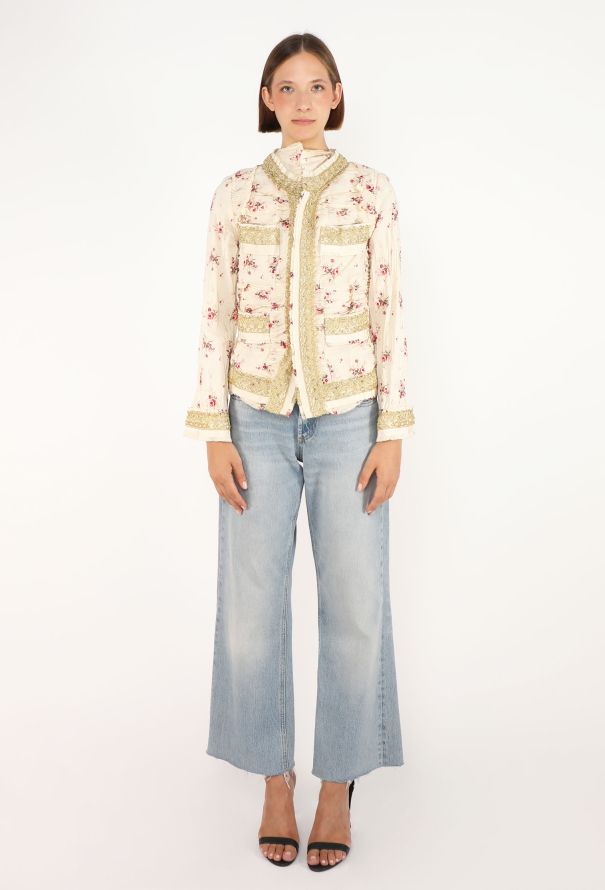 Comme des Garçons Metallic Lace Jacket, S/S 2008 - 3