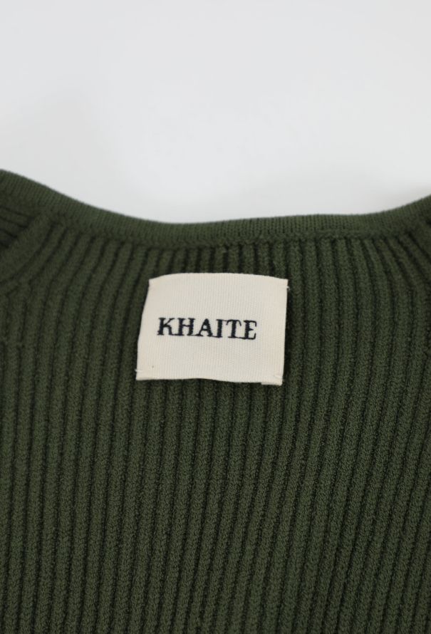Khaite 2024 Alessandra Ribbed Dress - 5