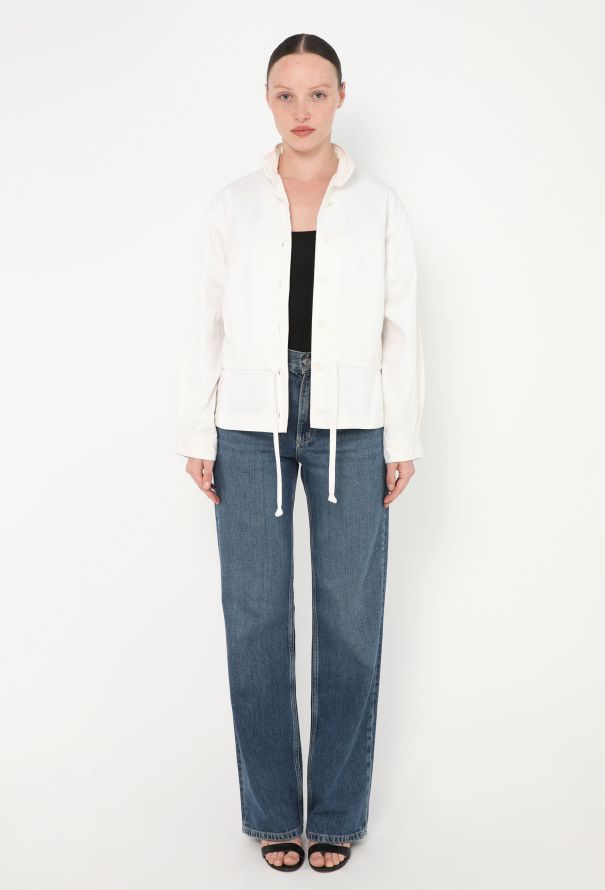 Saint Laurent Rare S/S 1978 Drawstring Bomber Jacket - 6