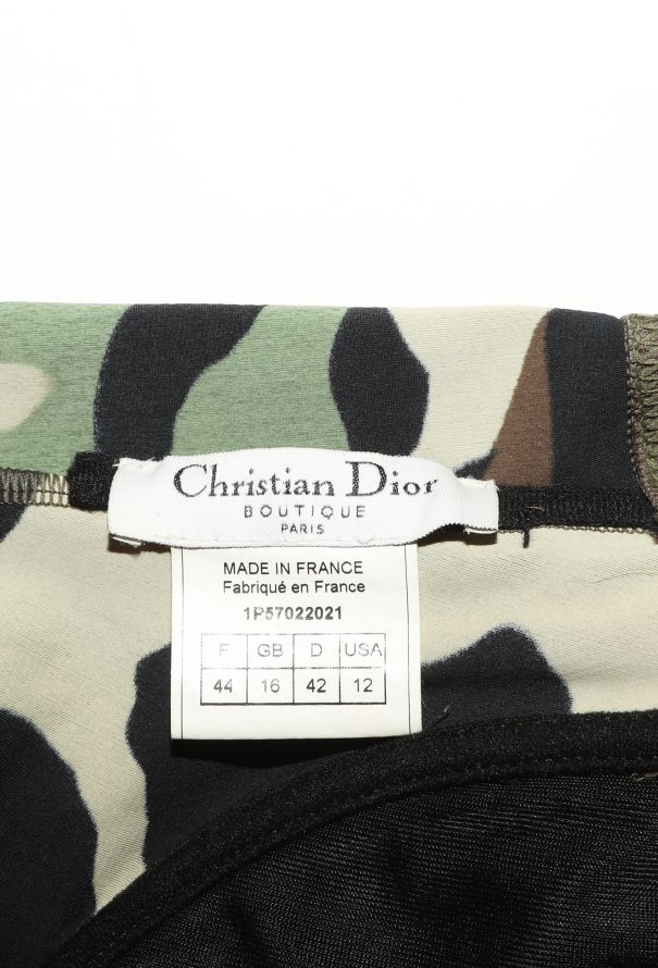 Dior S/S 2001 Iridescent Camouflage Swimsuit - 4 Dior S/S 2001 Iridescent Camouflage Swimsuit - 4
