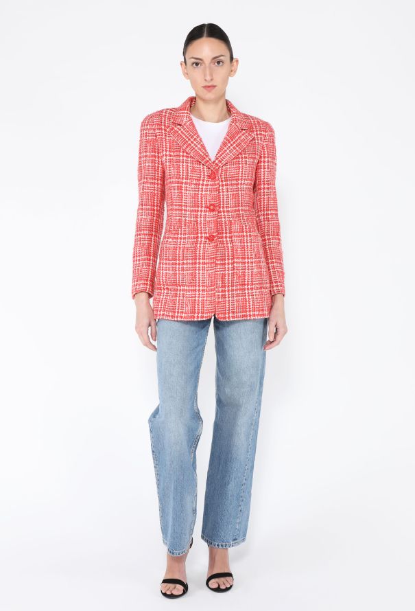 Chanel S/S 1997 Wool Tweed Blazer - 3